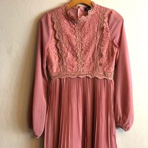Lulus Pink Blush Dress